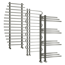TR Tall Chrome Contemporary Towel Rails