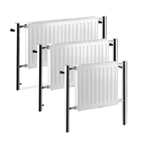 Loft Contemporary Chrome Radiators