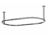 View the Oval Shower Curtain Rail  OVSR2 Accessories Shower Curtain Rail