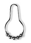 View the Curtain Ring Chrome Accessories Shower Curtain Rail