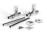 View the Rubine Modern Inline Valves Radiator Valve