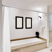 Straight Rail  Shower Curtain Rails