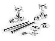 View the Troy Cross Head Inline Valves Radiator Valve